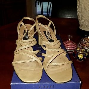 Stuart Weitzman Leather Sandals Size 9
